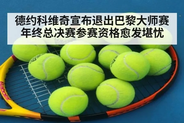 德约科维奇宣布退出巴黎大师赛年终总决赛参赛资格愈发堪忧